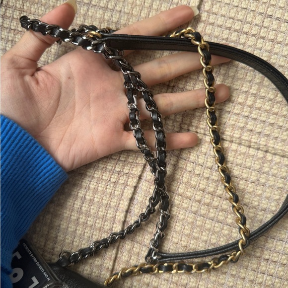 Chanel Black Quilted Leather Gabrielle Bucket Bag - Picture 3 of 7